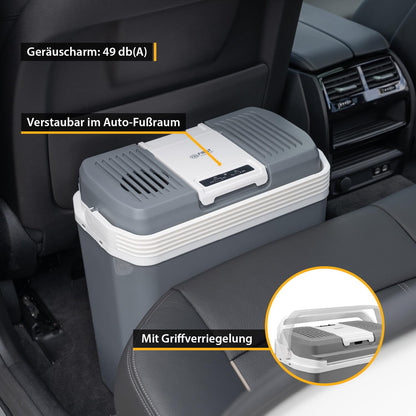 TZS First Austria Thermoelektrische Kühlbox 24L 12V/230V - Grau