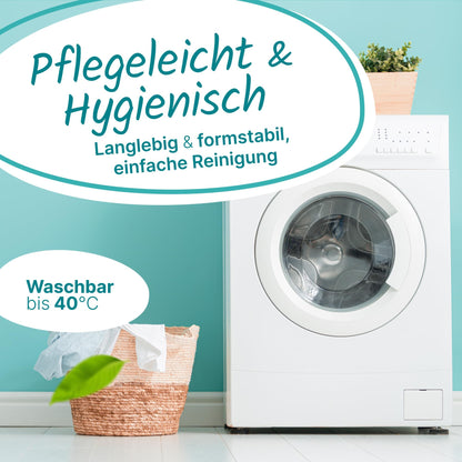 balelu Babynest für Neugeborene, Oeko-TEX Baumwolle, Beige