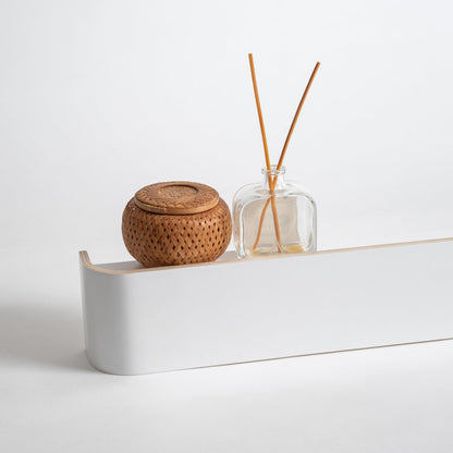 Kazai Wandgarderobe Toke Design-Garderobenpaneel - Weiss