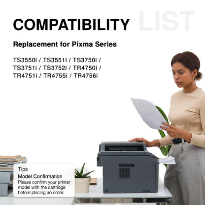 Economink PG-575XL Druckerpatrone Schwarz kompatibel mit Canon PIXMA