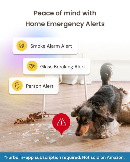 Furbo 360° Hundekamera Heimsicherheit – Premium mit Abo