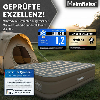 Heimfleiss Luftbett 2 Personen, selbstaufblasend, 150x200 cm