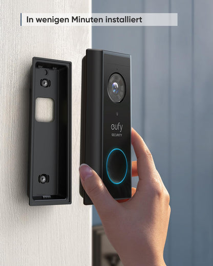 eufy Security Video-Türklingel T8210C 2K HD kabellos mit Akku