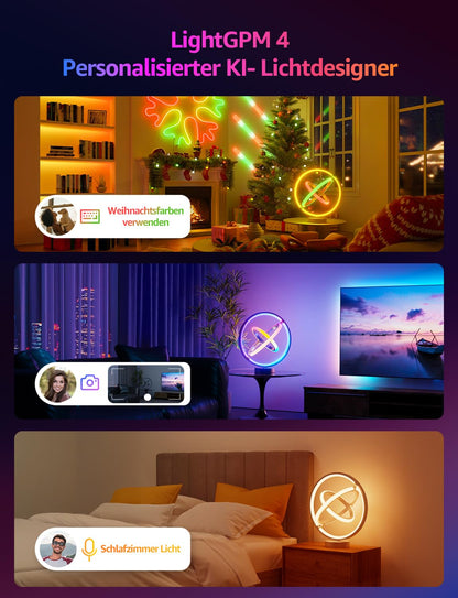 Lepro AI Smart Tischlampe TB1 - RGB+IC, App-Steuerung