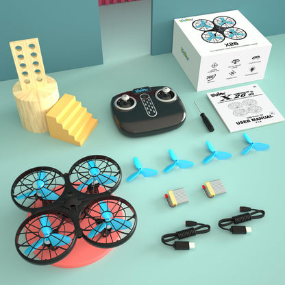 Loolinn Drone X26 Mini-Drohne für Kinder mit Antikollisionstechnologie