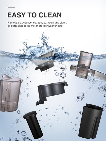 Reemix Zentrifugal-Entsafter 500H, 800 W, 72 mm Einfüllöffnung