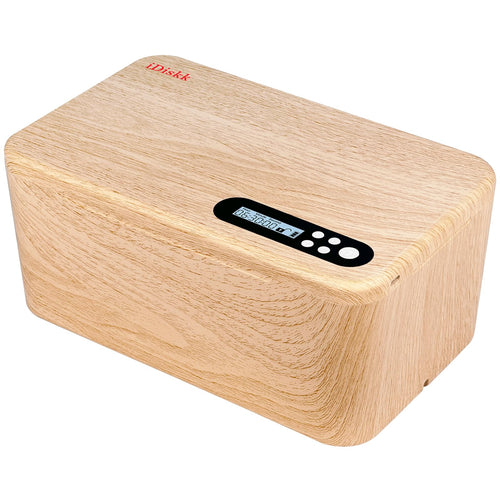 iDiskk Handy-Schliessfach mit Zeitschaltuhr, Zeitgesteuerte Sperrbox in Holzmaserung