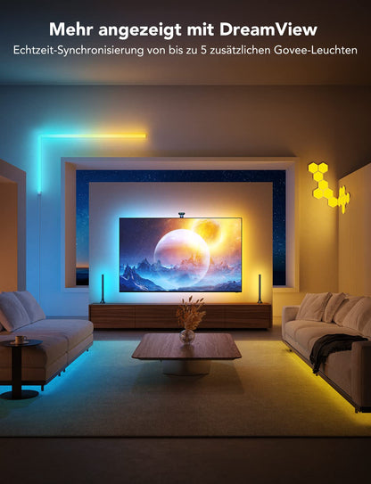 Govee Envisual TV Hintergrundbeleuchtung T2 – 75-85 Zoll Dual-Kamera