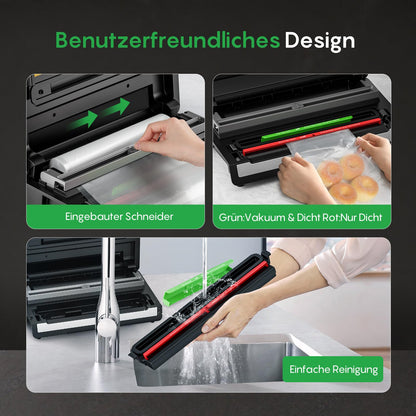 FRESKO Vakuumiergerät Automatik - 18L/min Turbo Saugkraft