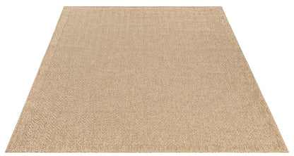 the carpet Kansas Outdoor Teppich Jute-Look, Nature, ca. 160 x 230 cm