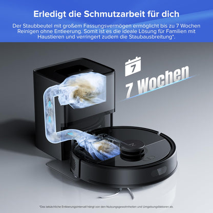 roborock Q7 L5+ Saugroboter mit Wischfunktion und Absaugstation