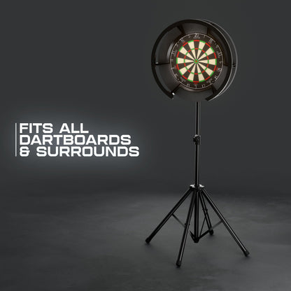 KOTO Quadpod Multi Dartständer für Dartscheiben, höhenverstellbar