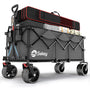 Sekey XXXL Bollerwagen Faltbar - Super 4013 Anthrazit. Großer, faltbarer Transportwagen in Anthrazit. Zum Transport von Lasten für Ausflüge, Garten.