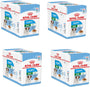 Royal Canin Mini Puppy Nassfutter für Welpen - 4er Pack 4x12x85g. Multipack blauer Portionsbeutel. Alleinfutter für gesundes Welpenwachstum.