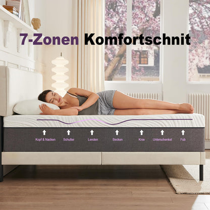 Twirest Orthopädische Kaltschaummatratze - 140x200 cm H3