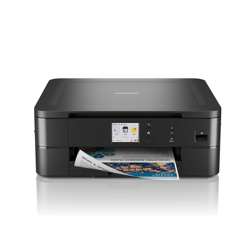 Brother DCP-J1140DW 3-in-1 Farb-Multifunktionsgerät: Schwarzes, kompaktes Gerät. Druckt, scannt & kopiert Dokumente in Farbe.