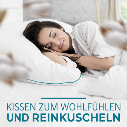 KNERST® Traumkissen Kopfkissen 40x80 cm – im 2er Set