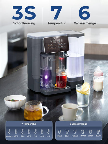 Jimmy R9 Osmoseanlage mit Heisswasserspender und 7-stufiger Filterung