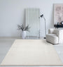 Mias Teppiche Taos Kurzflor-Teppich in Felloptik, Creme, 200 x 280 cm aus weichem Polyester