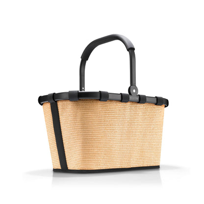 reisenthel carrybag frame raffia black Einkaufskorb 22 Liter