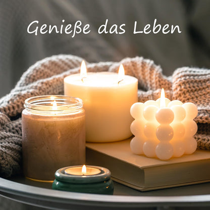 Waxcanpy Sojawachs für Kerzen 5 kg – 100% natürliches Kerzenwachs