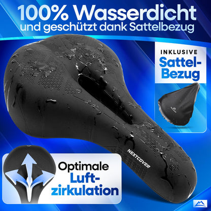 NEXTCOVER Fahrradsattel Memory-Foam 3.0, ergonomisch, Damen & Herren
