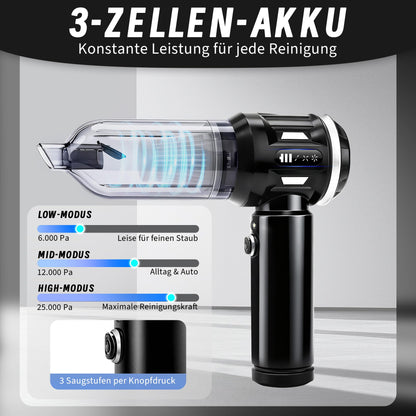 Citybee SW-113 Handstaubsauger Akku kabellos 25000 Pa, 3 Saugstufen