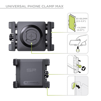 SP CONNECT SPC+ Universelle Handyhalterung Motorrad