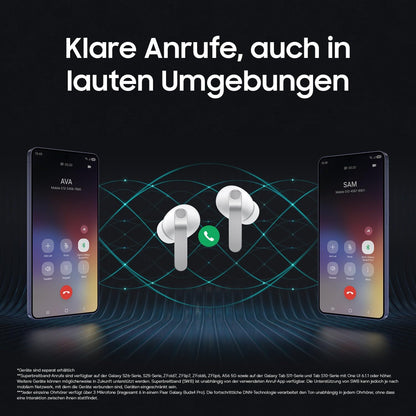 Samsung Galaxy Buds4 Pro Kabellose In-Ear Bluetooth-Kopfhörer Black