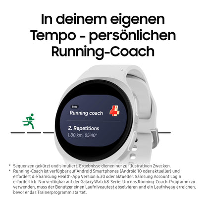 Samsung Galaxy Watch8 Smartwatch 40 mm Bluetooth Graphite Sport Band
