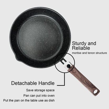 Kordisen Sautepfanne 28 cm mit Glasdeckel, Antihaft, Induktion