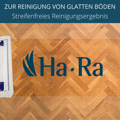 Ha-Ra Bodenwischtuch weiss kurz 42 cm, Bezug aus Baumwoll-Mischgewebe