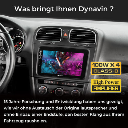 DYNAVIN D9-V8.1 Android Autoradio Navi 8 Zoll - Premium Flex