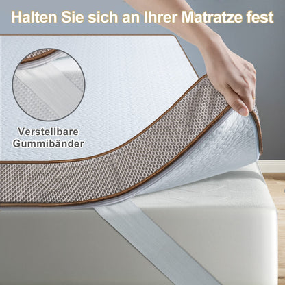 BedStory Gel-Matratzentopper 180x200 cm, 7,5 cm, zwei Härtegrade
