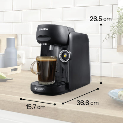 Bosch Tassimo Finesse Friendly Kapselmaschine TAS162E, 1400 W, schwarz