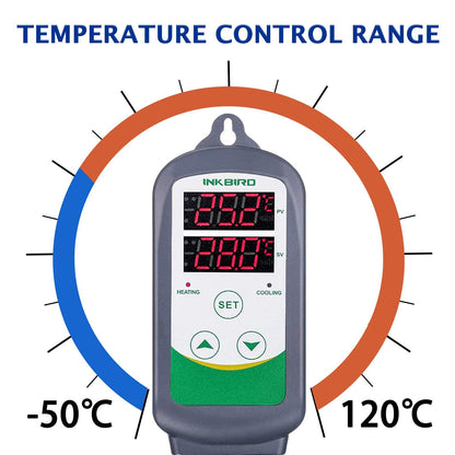 Inkbird ITC-308 Digitaler Temperaturregler mit Fühler, 230V