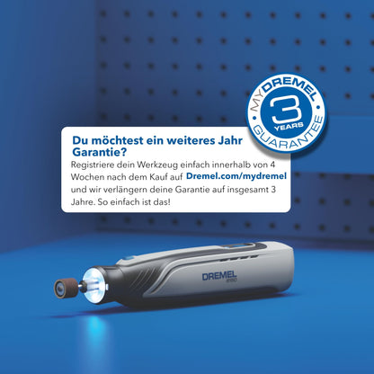 Dremel 8150 Akku-Multitool-Set, bürstenlos, 7,2 V, 20 Zubehöre