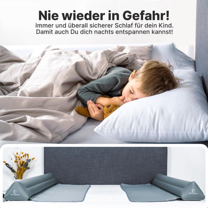 CHILDOO Rausfallschutz Bett – aufblasbares Bettgitter, 200 cm