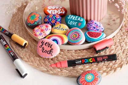 POSCA Marker Set 186829, 20 Acrylmarker im Metallkoffer