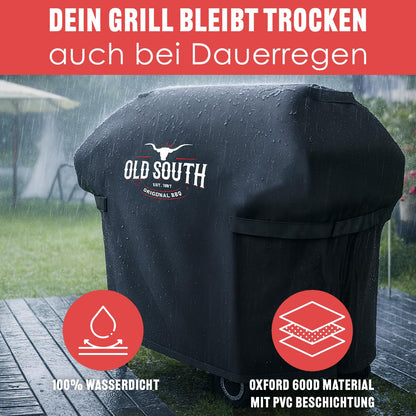 Old South Grillabdeckung wasserdicht für Gasgrill, 147 x 65 x 115 cm