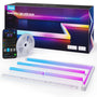 Govee Glide RGBIC Smart LED Leiste mit Profil 5M: Lange, schmale Leiste im Aluminiumprofil mit RGBIC-Farben für smarte Wand- und Deckenbeleuchtung.