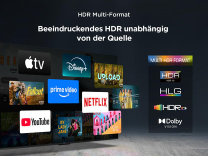 TCL 43T6C 43 Zoll QLED 4K UHD Fernseher Smart TV - Fire TV