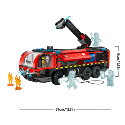 LEGO City Flughafenlöschfahrzeug 60499, Feuerwehrfahrzeug Bauset