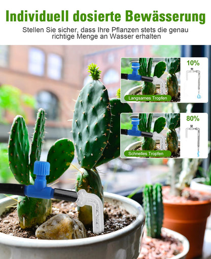 Lvelfe Automatisches Bewässerungssystem IK10P für 11 Pflanzen