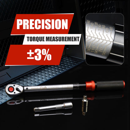 Hairich Drehmomentschlüssel 1/2 Zoll 40–210 Nm, 6-tlg. Set