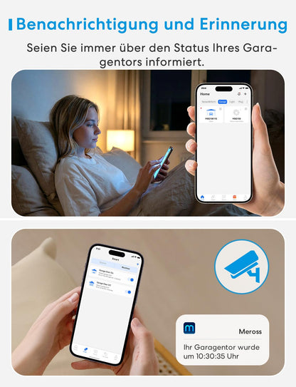 Meross Smart Garagentoröffner MSG100 mit WLAN und Sprachsteuerung