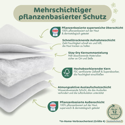 Naty BioEmbrace Babywindeln Grösse 6 (16 kg+), 102 Stück