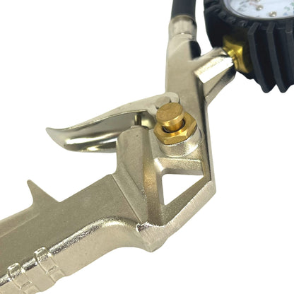 F26 Druckluft-Reifenfüller Kompressorpistole mit Manometer AV/SV/DV