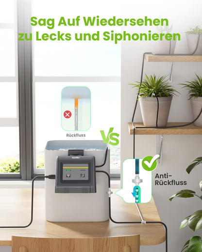 RAINPOINT WiFi Bewässerungssystem, Tropfbewässerung für 10 Pflanzen