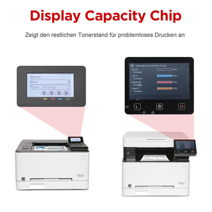 AUMOK 067H Toner-Set 4er-Pack kompatibel für Canon 067 i-SENSYS
